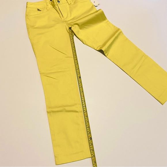 NEW! RALPH LAUREN Canary Buttercup Yellow PETITE PANTS Cute Happy NWT SIZE 2P - Picture 11 of 12